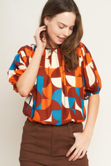 Gone in a Blink Woven Top | Flying Tomato – Burgundy, Tops, $ 48.00, A Moment Of Now™