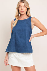 Washed Flow Woven Top, TOPS, $ 56.00, A Moment Of Now™