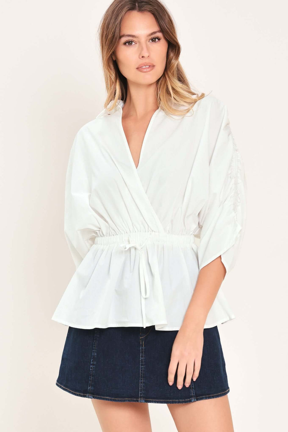 Seaside Breeze Woven Top | Boutique In USA, TOPS, $ 60.00, A Moment Of Now™