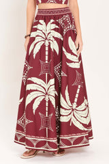 Paradise Charm Woven Top And Skirt Set | Boutique In USA, TOPS, $ 100.00, A Moment Of Now™