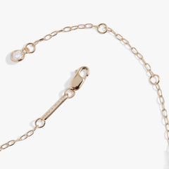 Initial E Precious Elongated Necklace | Boutique In USA, Necklaces, $ 39.90, A Moment Of Now™