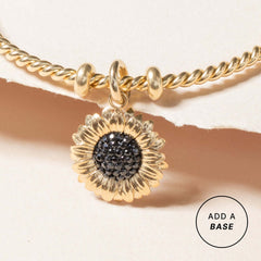 Sunflower Interchangeable Charm | Boutique In USA, Charms & Pendants, $ 18.00, A Moment Of Now™