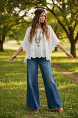 Judy Blue High Waist Palazzo Jeans | Wide Leg Denim, Jeans, $ 80.00, A Moment Of Now™