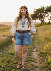 Judy Blue Plus Size High Rise Denim Shorts | 1XL–3XL, Shorts, $ 61.00, A Moment Of Now™