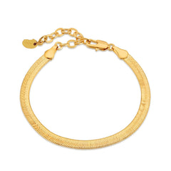 Liquid Gold Herringbone Chain Bracelet, Bracelets, $ 31.87, A Moment Of Now™