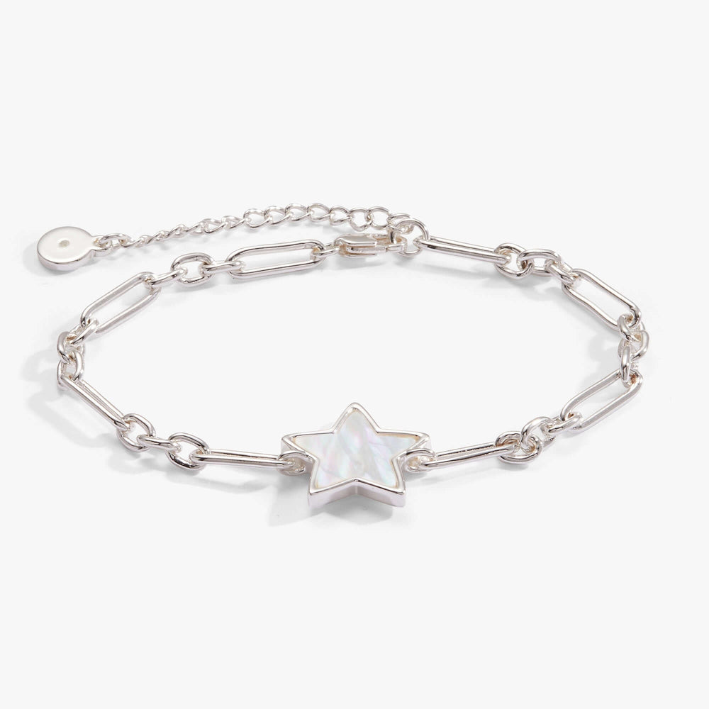 Star Mother of Pearl Adjustable Bracelet, Bracelets, $ 18.90, A Moment Of Now™