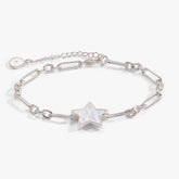 Star Mother of Pearl Adjustable Bracelet, Bracelets, $ 18.90, A Moment Of Now™