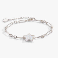 Star Mother of Pearl Adjustable Bracelet, Bracelets, $ 18.90, A Moment Of Now™