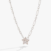 Star Mother of Pearl Toggle Necklace, Necklaces, $ 23.90, A Moment Of Now™