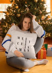 Holiday Tree Merry Christmas Decorative Throw Pillow Accent Cushion, Throw Pillows, $ 45.00, A Moment Of Now™