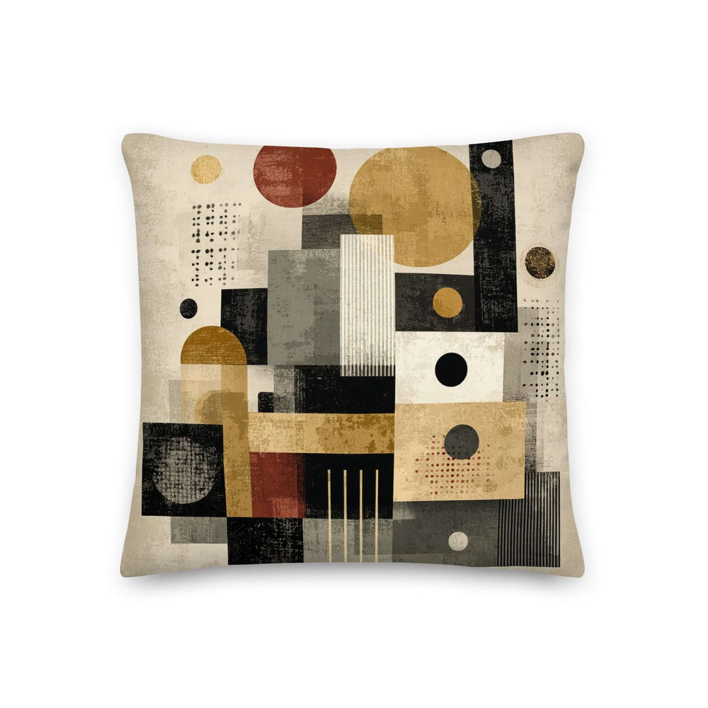 Mid-century Modern Geometry Throw Pillow Cushion | Boutique In USA, Throw Pillows, $ 55.00, A Moment Of Now™