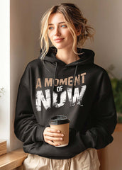 Mindfulness A Moment Of Now™ Retro Graphic Unisex Hoodie