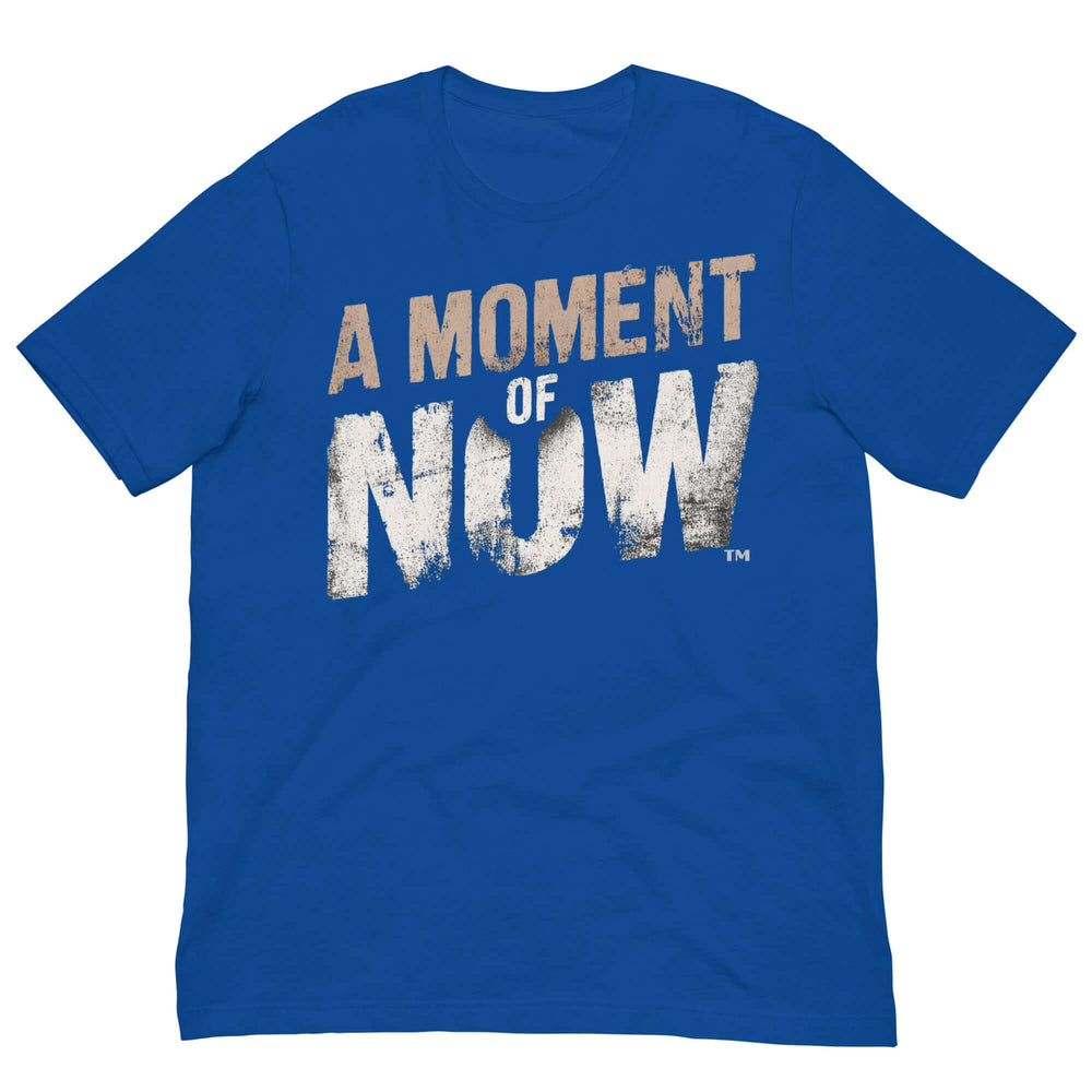 Mindfulness A Moment Of Now ™ Retro Text Unisex T-shirt | Boutique In USA, T-shirts, $ 24.50, A Moment Of Now™