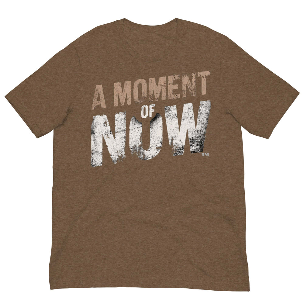 Mindfulness A Moment Of Now ™ Retro Text Unisex T-shirt | Boutique In USA, T-shirts, $ 24.50, A Moment Of Now™