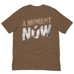 Mindfulness A Moment Of Now ™ Retro Text Unisex T-shirt | Boutique In USA, T-shirts, $ 24.50, A Moment Of Now™