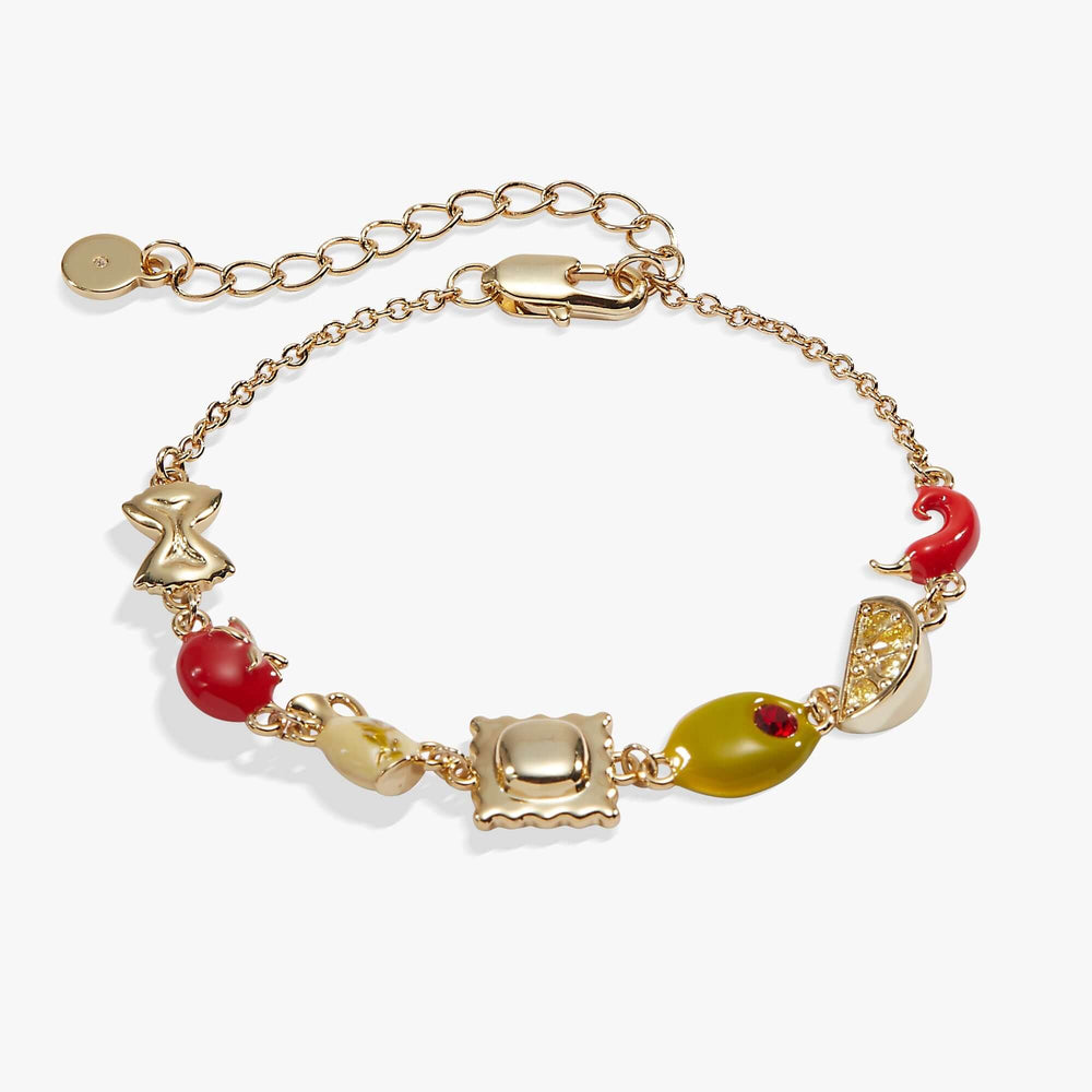 Pasta Girl Linear Bracelet, Bracelets, $ 48.00, A Moment Of Now™