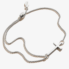 Pull Chain Cross Bracelet, Bracelets, $ 88.00, A Moment Of Now™