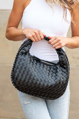 Paige Woven Handbag - Timeless Style & Functionality, Totes, $ 55.00, A Moment Of Now™