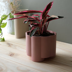 Pillar Handmade Ceramic Fluted Planter with Legs & Drainage - 5 Colors