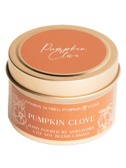 Pumpkin Clove Tin Candle