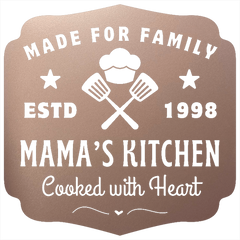 Personalized Mama’s Kitchen Metal Wall Art | Unique Gift, Metal Signs, $ 62.95, A Moment Of Now™