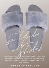 San Ysidro Slide Sandals - Fog