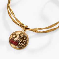 Sea Scene Twisted Cuff, Bracelets, $ 16.90, A Moment Of Now™