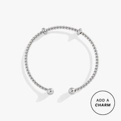 French Rope Charm Bracelet Cuff, Bracelets, $ 28.00, A Moment Of Now™