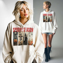 Spooky Season Halloween Graphic Hoodie, Hoodies, $ 48.00, A Moment Of Now™