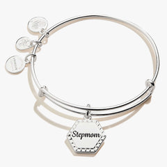 Stepmom 'You're In My Heart Forever' Charm Bangle | Boutique In USA, Bracelets, $ 2.90, A Moment Of Now™