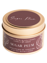 Sugar Plum Tin Candle