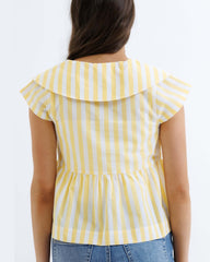 Sunshine Stripe Top, Tops, $ 50.00, A Moment Of Now™