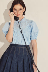 Sweet Note Moment Woven Top, TOPS, $ 60.00, A Moment Of Now™