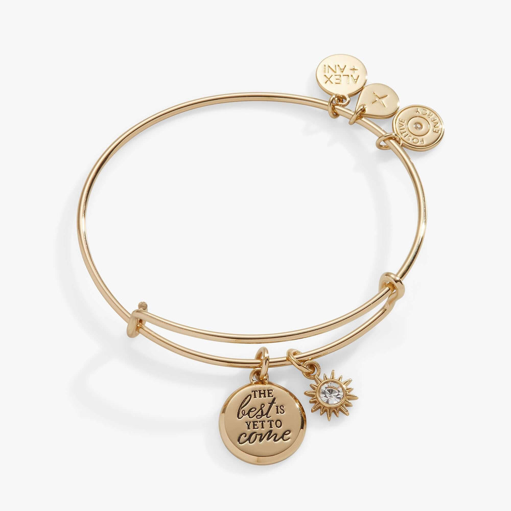'The Best Is Yet To Come' Duo Charm Bangle | Boutique In USA, Bracelets, $ 28.00, A Moment Of Now™