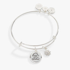 'The Best Is Yet To Come' Duo Charm Bangle | Boutique In USA, Bracelets, $ 28.00, A Moment Of Now™