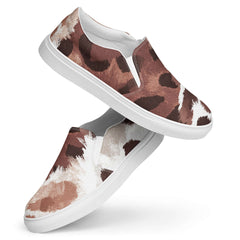 Torino Chic Animal Print Slip-On Sneakers Canvas Shoes | Boutique In USA, Sneakers, $ 65.00, A Moment Of Now™