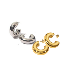 Baila Conmigo Hoops, Earrings, $ 30.00, A Moment Of Now™