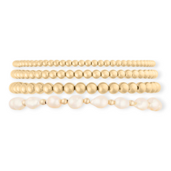 baroque juno bracelet four stack (3+4+5+7mm), Bracelets, $ 236.00, A Moment Of Now™
