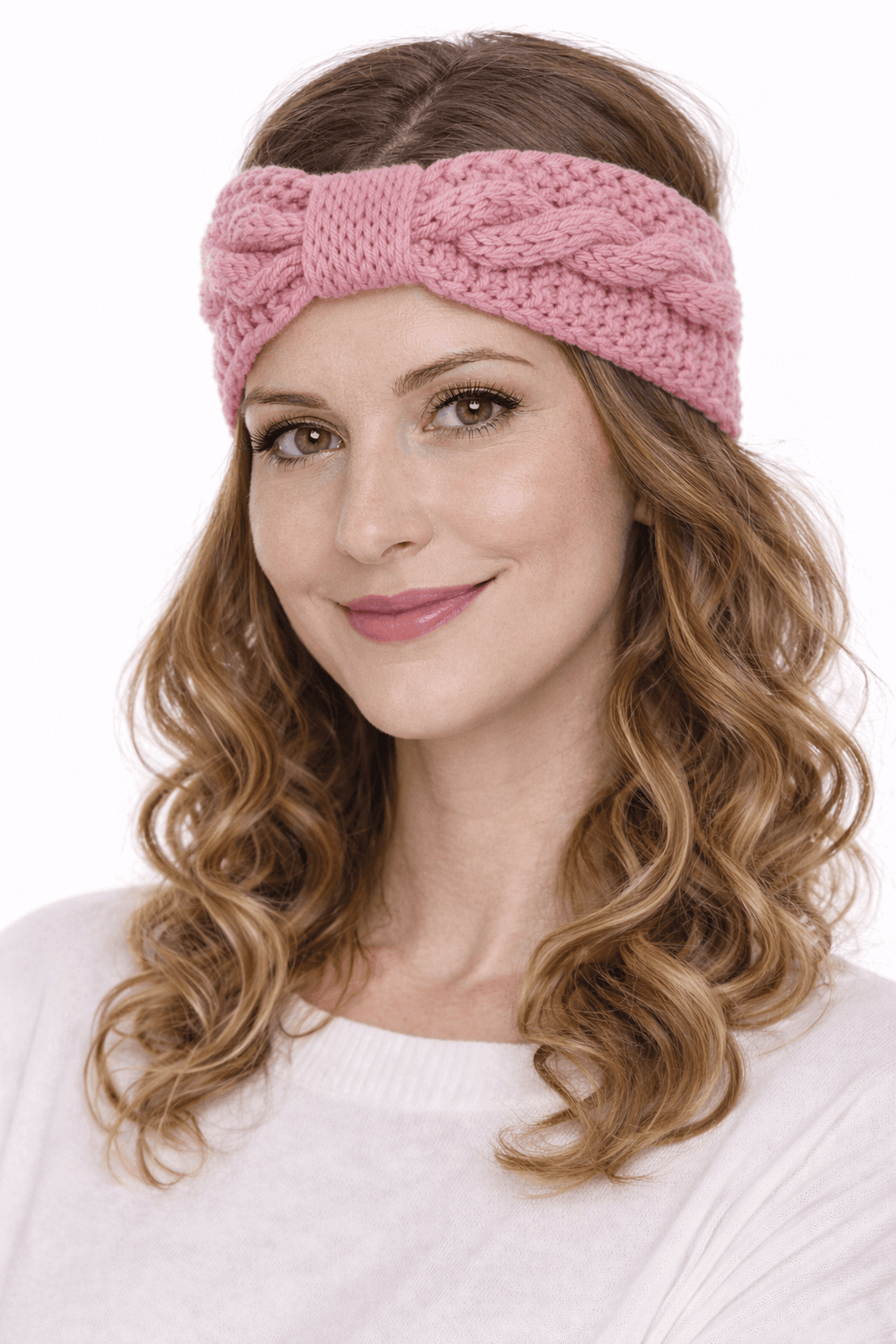 Winter Crochet Bow Twisted Headband | Boutique In USA, Headbands, $ 15.00, A Moment Of Now™