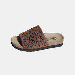 Leopard Open Toe Eva Sole Sandals - Trendy & Comfy, Sandals, $ 34.00, A Moment Of Now™