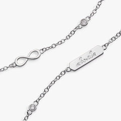 Abuela Infinity Chain Double Strand Bracelet, Bracelets, $ 38.00, A Moment Of Now™