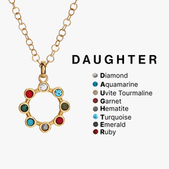 Daughter Hidden Message Acrostic Necklace | Boutique In USA, Necklaces, $ 9.90, A Moment Of Now™