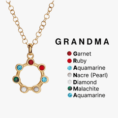 Grandma Hidden Message Acrostic Necklace | Boutique In USA, Necklaces, $ 9.90, A Moment Of Now™