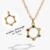 Mother Hidden Message Acrostic Necklace, Necklaces, $ 23.90, A Moment Of Now™