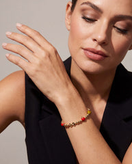 Pasta Girl Beaded Bangle, Bracelets, $ 34.00, A Moment Of Now™