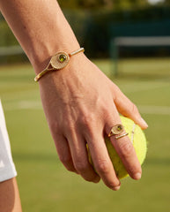 Tennis Racket 'You Are Serving' Wrap Ring, Rings, $ 34.00, A Moment Of Now™