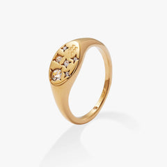 Aquarius Zodiac Ring, Rings, $ 34.00, A Moment Of Now™
