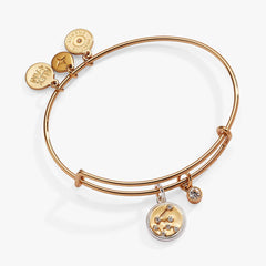 Aquarius Zodiac Charm Bangle | Boutique In USA, Bracelets, $ 34.00, A Moment Of Now™