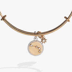 Aries Zodiac Charm Bangle | Boutique In USA, Bracelets, $ 34.00, A Moment Of Now™