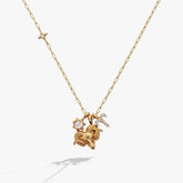 Aries Zodiac Charm Cluster Necklace | Boutique In USA, Necklaces, $ 54.00, A Moment Of Now™